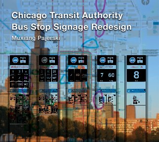 Chicago Transit Authority Bus Stop Signage Redesign book cover