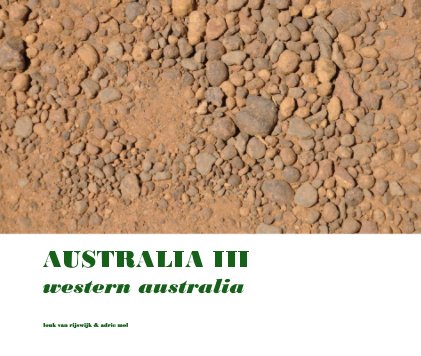 AUSTRALIA III western australia book cover