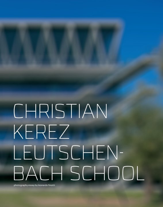Ver christian kerez - leutschenbach school por obra comunicação