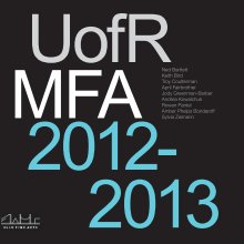 UofR MFA Catalogue 2012-2013 book cover