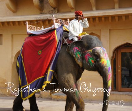Rajasthan a Jowman Odyssey book cover
