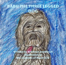 BABU THE THREE LEGGED DOG book cover