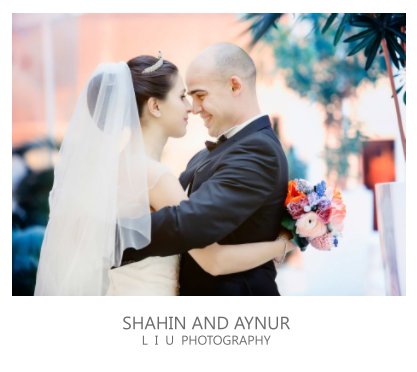 Shahin and Aynur's wedding book cover