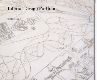 Interior Design Portfolio. book cover