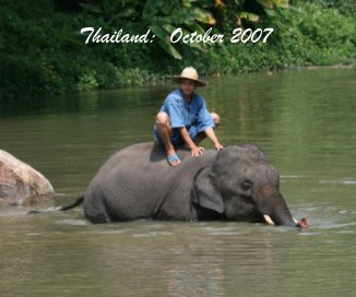 Thailand: October 2007 book cover