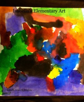Isabella's Elementary Art book cover