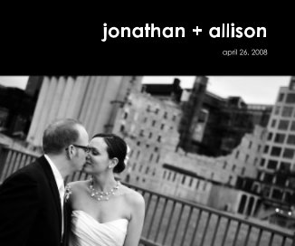 jonathan + allison book cover