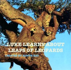 LUKE LEARNS ABOUT LEAPS OF LEOPARDS book cover