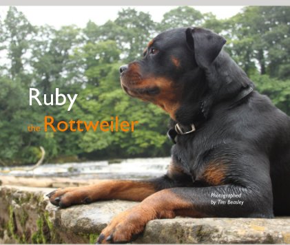 Ruby the Rottweiler book cover
