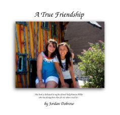 A True Friendship book cover