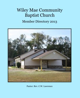 Wiley Mae Community Baptist Church book cover