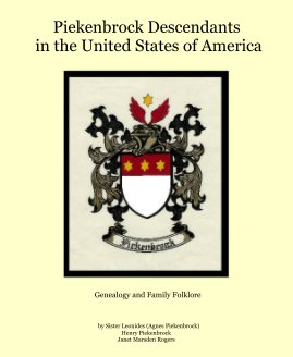 Piekenbrock Descendants in the United States of America book cover