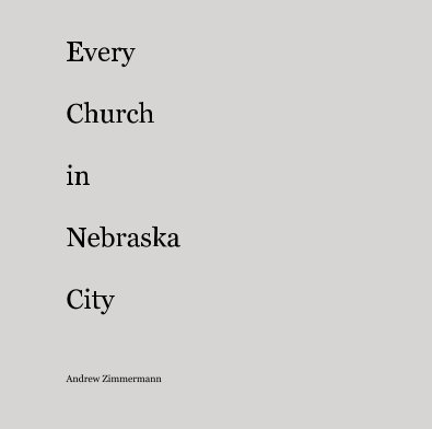 Every Church in Nebraska City book cover