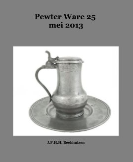 Pewter Ware 25 mei 2013 book cover