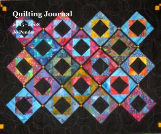 Quilting Journal book cover