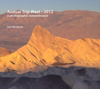 Annual Trip West • 2012 book cover