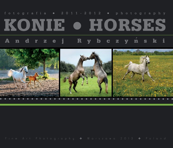 Ver Konie . Horses por Andrzej Rybczynski