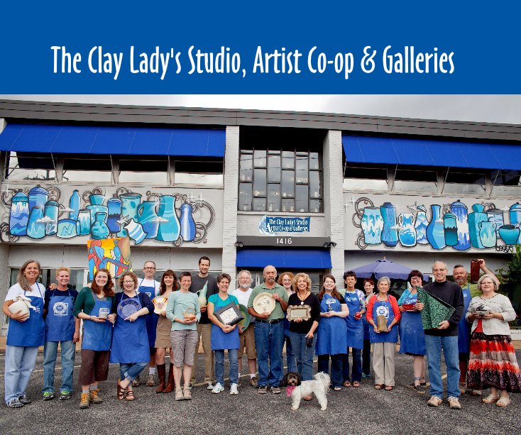 Ver The Clay Lady's Studio, Artist Co-op & Galleries por Danielle McDaniel & TS Gentuso