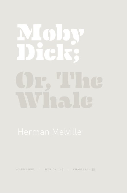 Ver MOBY DICK por Herman Melville