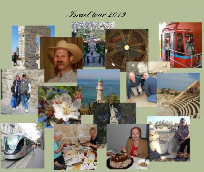 Israel tour 2013 book cover
