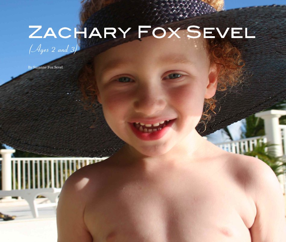 View Zachary Fox Sevel (Ages 2 and 3) by Suzanne Fox Sevel