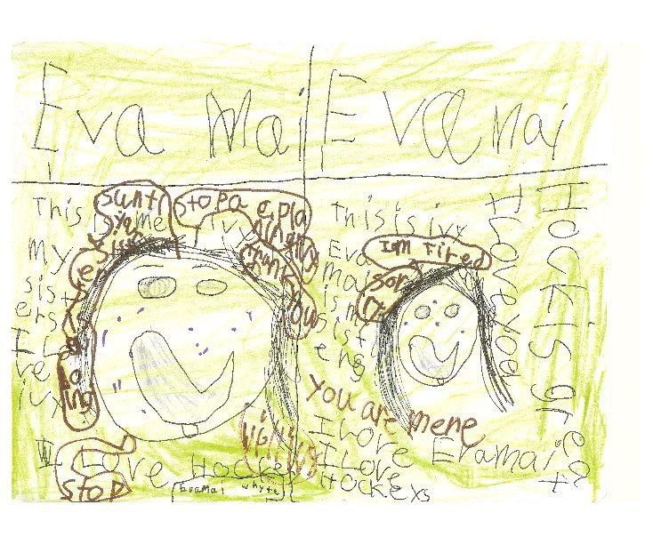View Eva Mai and Ivy Play Hockey by Eva Mai Whyte (and William)