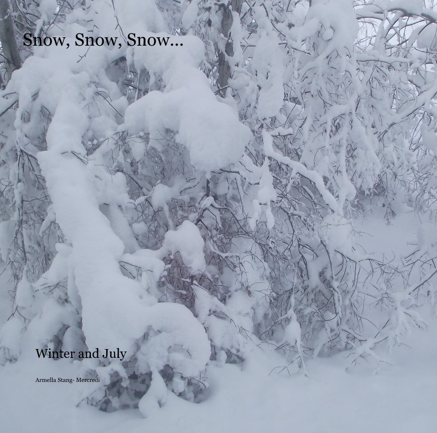 View Snow, Snow, Snow... by Armella Stang- Mercredi