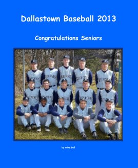 Dallastown Baseball 2013 book cover