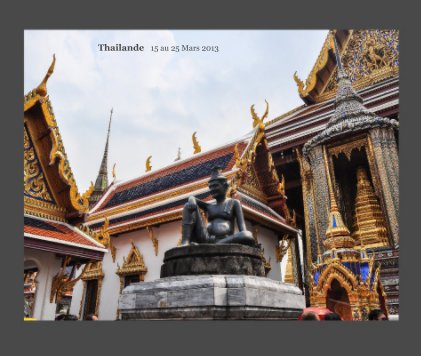 Thailande 2013 book cover