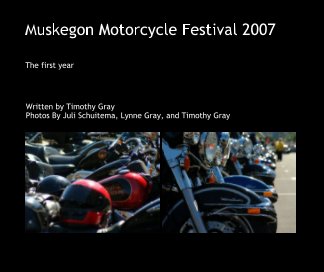 Muskegon Motorcycle Festival 2007 book cover
