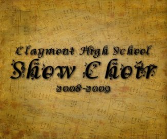 CHS Show Choir book cover