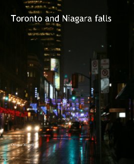 Toronto and Niagara falls book cover