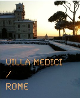 VILLA MEDICI / ROME book cover