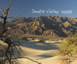 Death Valley 2008 by David Kozy book cover