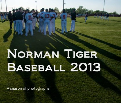 Norman Tiger Baseball 2013 book cover
