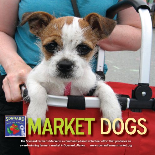 View Market Dogs Soft Cover by Cindy Shake