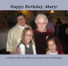 Happy Birthday, Mary! book cover