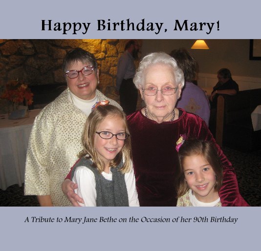 Ver Happy Birthday, Mary! por lynnheron