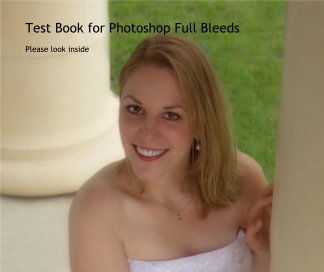 Test Book for Photoshop Full Bleeds book cover