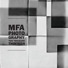 2013 MFA Photography Exhibition Catalogue book cover