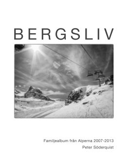 Bergsliv book cover