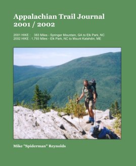Appalachian Trail Journal 2001 / 2002 book cover