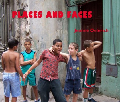 PLACES AND FACES book cover