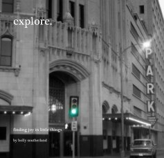 explore. book cover