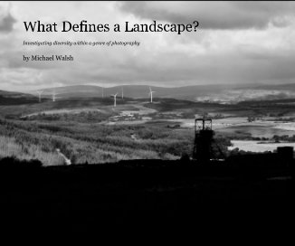 What Defines a Landscape? book cover