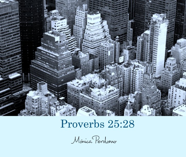 View Proverbs 25:28 by Mónica Perdomo
