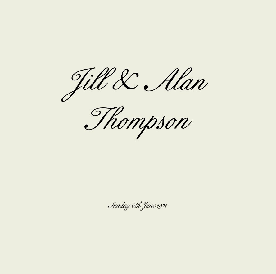 View Jill & Alan Thompson by Graeme Thompson-Smith