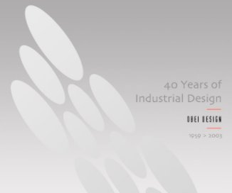 40 Years of Industrial Design book cover