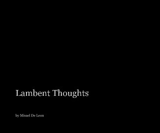 Lambent Thoughts book cover