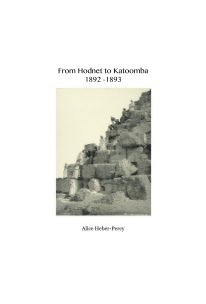 From Hodnet to Katoomba 1892 -1893 book cover